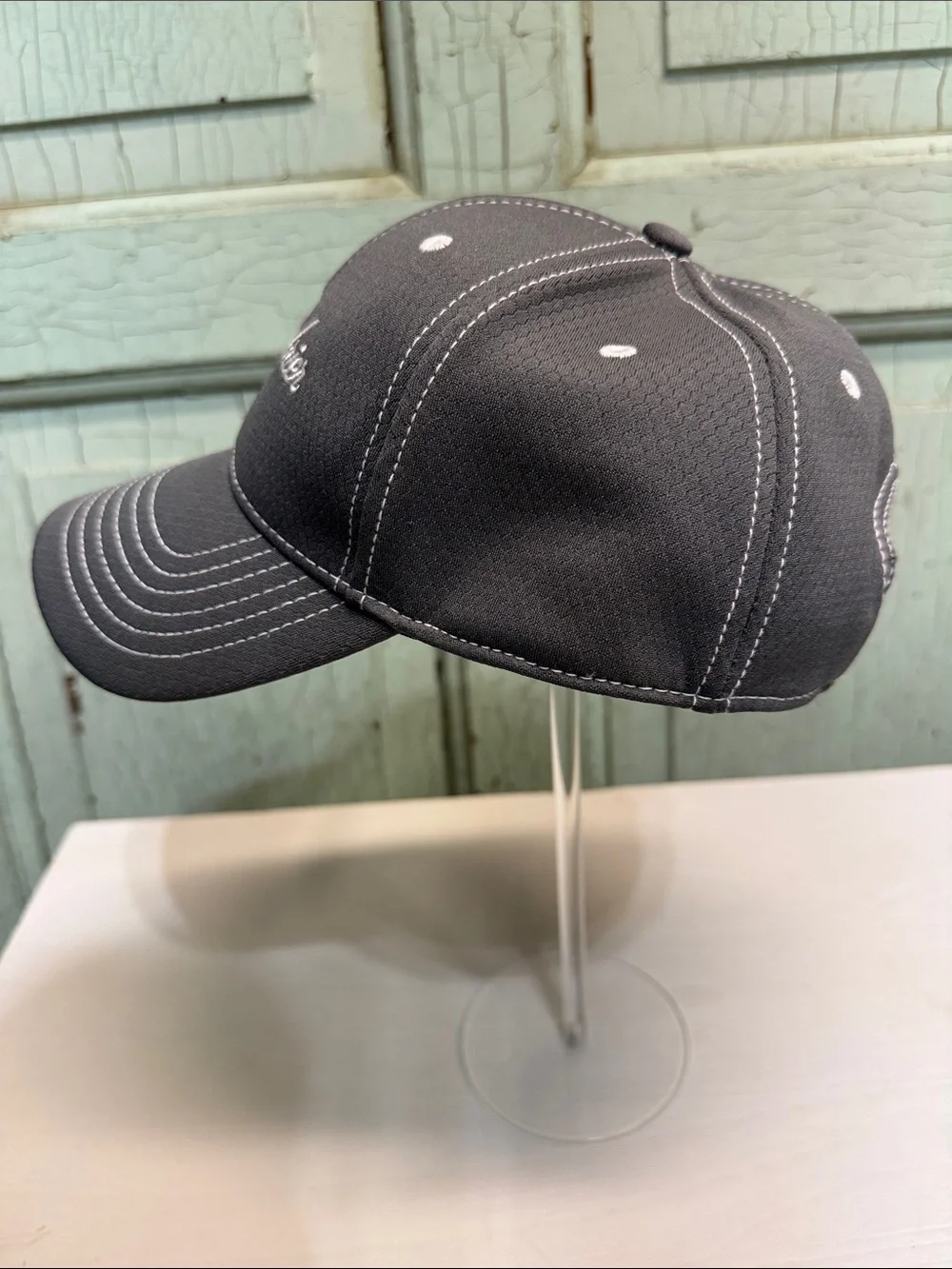 Men's Gray AHEAD Embroidered UPF 30+ Baseball Cap